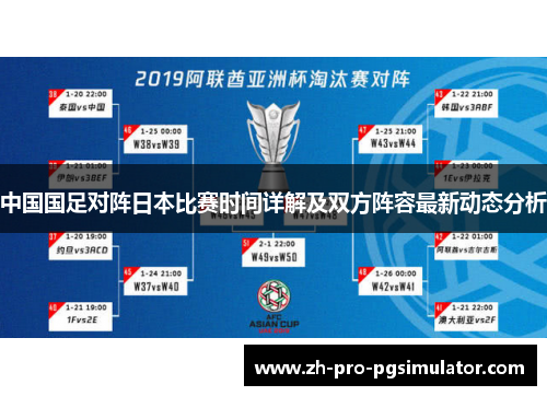 中国国足对阵日本比赛时间详解及双方阵容最新动态分析