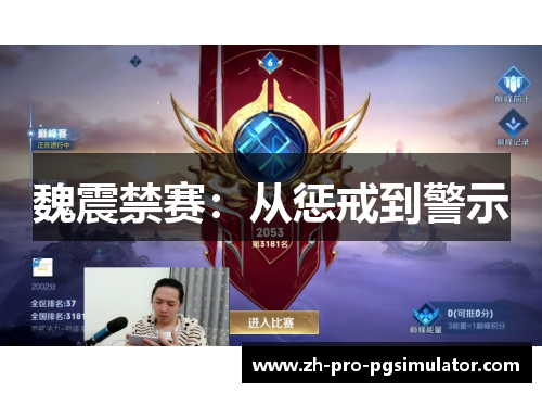 魏震禁赛：从惩戒到警示