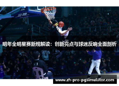 明年全明星赛新规解读：创新亮点与球迷反响全面剖析
